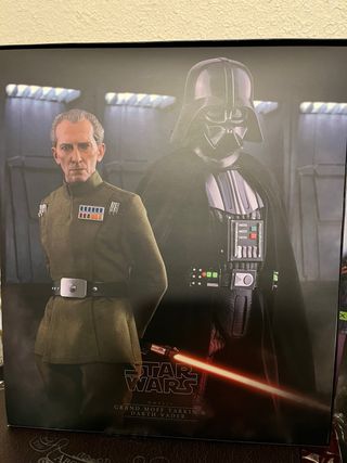 Figuras Hot Toys Star Wars Vader y Tarkin