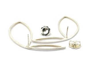 pendientes plata 925mm