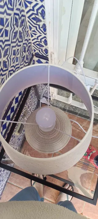 Lámpara de cerámica