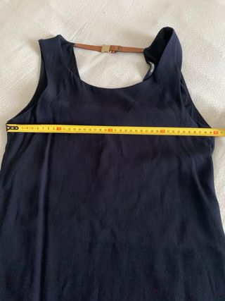 Vestido Massimo Dutti Azul Marino