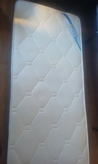 Somier plegable 80x180 colchón incluido a estrenar