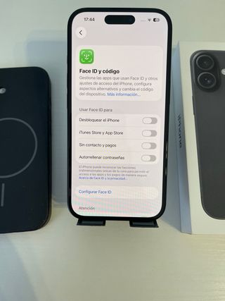 iPhone 16 128 GB Negro Casi Nuevo