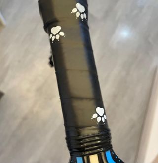 Pala Padel Kelme Panther Negra/Azul