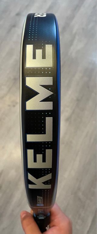 Pala Padel Kelme Panther Negra/Azul