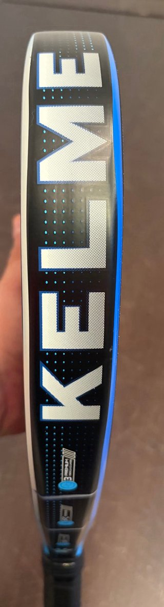 Pala Padel Kelme Panther Negra/Azul