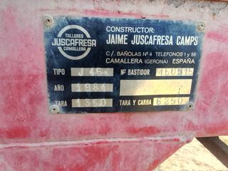 Remolque Juscafresa