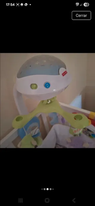 Móvil Proyector Fisher-Price 3 en 1