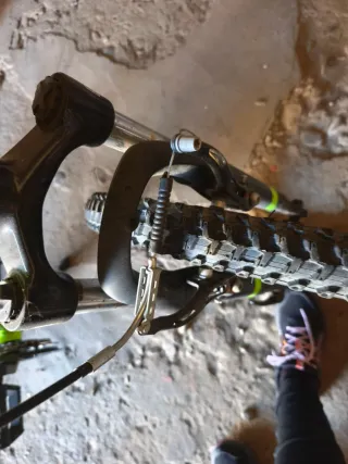 Bicicleta infantil Rockrider verde