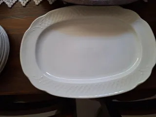 Vajilla Bidasoa Porcelana Blanca