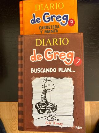 6 libros Diario de Greg -venta conjunta o separada