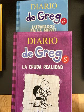 6 libros Diario de Greg -venta conjunta o separada