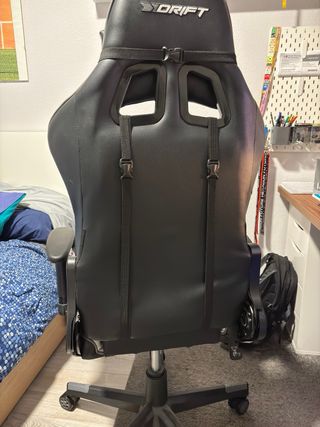 Silla Gaming Drift Negra y Blanca