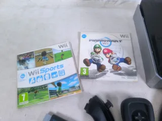 Consola Nintendo Wii Negra + Accesorios