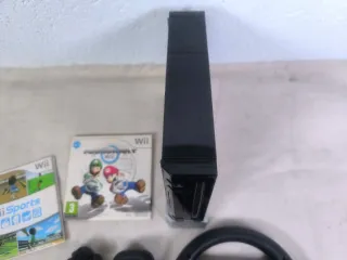 Consola Nintendo Wii Negra + Accesorios