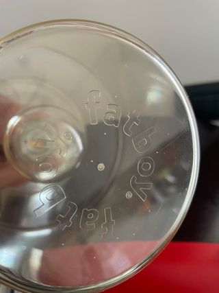 LAMPADA FATBOY TRANSLOETJE DESIGN TRASPARENTE