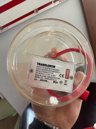 LAMPADA FATBOY TRANSLOETJE DESIGN TRASPARENTE