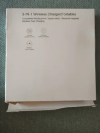 Estación Carga Inalámbrica 3 en 1