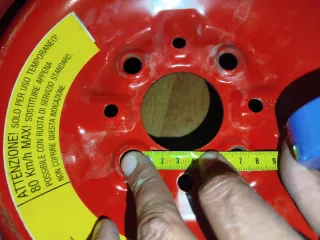 Rueda de repuesto Pirelli 135/80/14