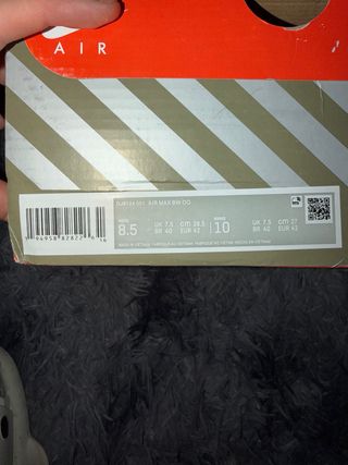 Nike Air Max BW Rosso Bianco