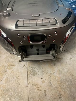 Radio CD Gris/Plata