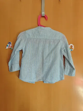 Camisa infantil a rayas