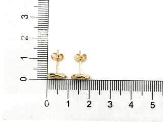 pendientes oro 18k con piedra con onix