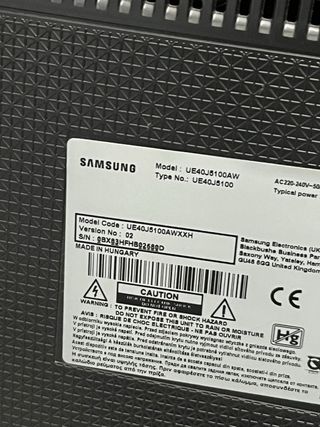 Televisor Samsung Negro