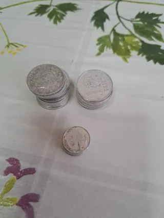 24 Monedas de 1 Peseta