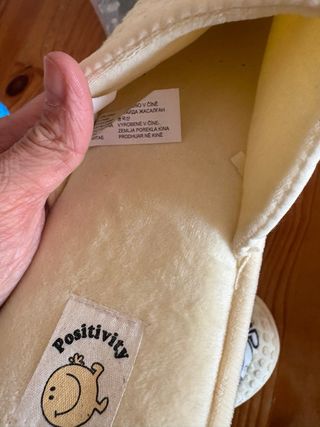 Ciabatte da donna gialle e bianche