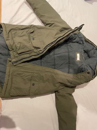 Abrigo niño verde talla 9 años (134cm)