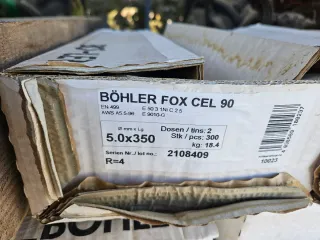 Electrodos de soldadura BÖHLER