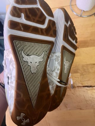 Zapatillas Under Armour The Rock Blancas