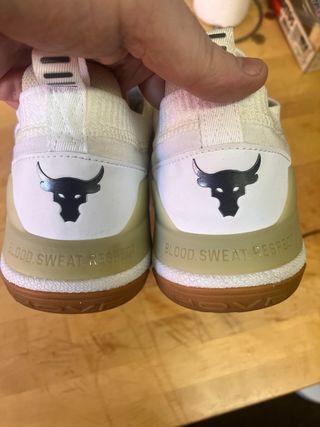 Zapatillas Under Armour The Rock Blancas
