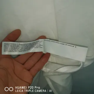 Vestido largo Adolfo Dominguez azul y blanco