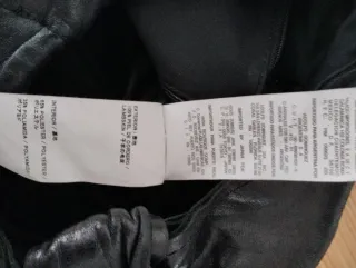 Bolso Adolfo Dominguez Piel Cordero Negro