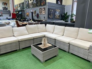 Sofa de Exterior Lazaro en Ratan PE