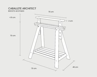 Escritorio Nórdico de arquitecto