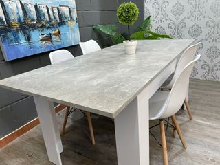 Mesa Extensible 178cm con 4 Sillas