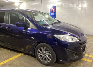 Mazda 5 2.0 gasolina 7 plzs pegatina c verde