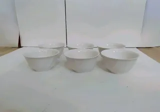 Set 6 Ciotole Porcellana Eleganti