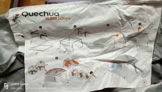 Estructura Quechua para cenador 300X300