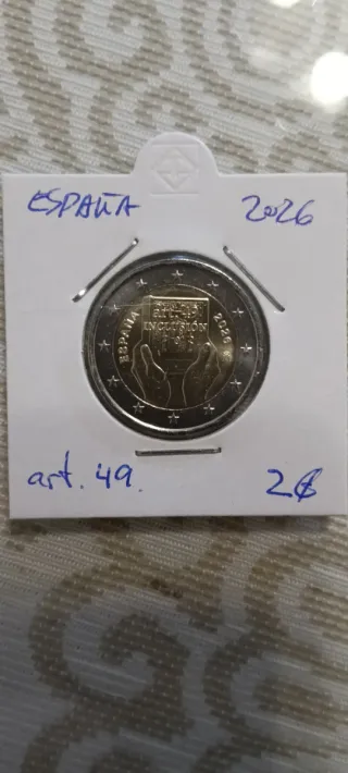 Monedas 2€ España 2026