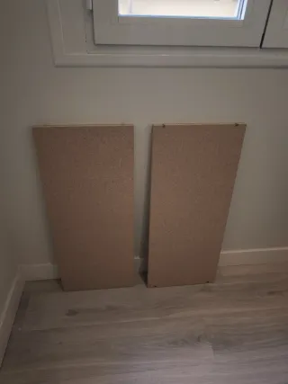 Puertas Mueble Roble con Bisagras