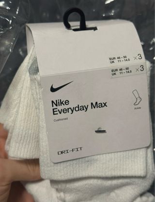 3 Pares Calcetines Nike Everyday Max Nuevos