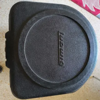 Caja Ludwig Acrolite Black Galaxy 14x5 Con estuche