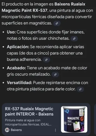 Pintura Magnética Botes 600gr gris oscuro