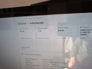 HP All-in-One | i5 7400T 2.40Ghz | 8GB  RAM | 1TB