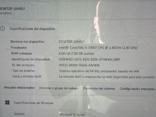 HP All-in-One | i5 7400T 2.40Ghz | 8GB  RAM | 1TB