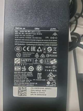 Dell M6800 17 pulgadas i7 32GB RAM 240GB+1TB