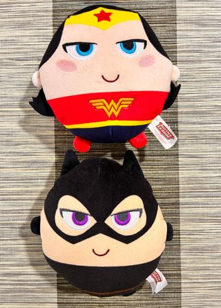 Peluche Justice League Wonder Woman & Batgirl